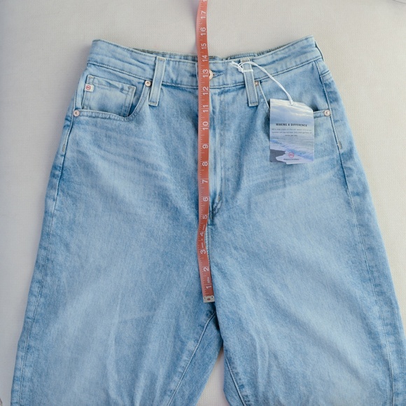 NEW AG Denim Renn Jeans Super High Rise 27 - Picture 9 of 9